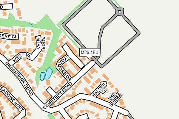 M26 4EU map - OS OpenMap – Local (Ordnance Survey) M26 4EU map - OS OpenMap – Local (Ordnance Survey)