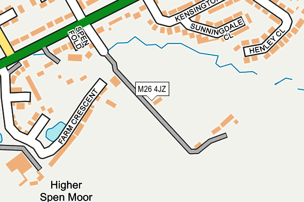 M26 4JZ map - OS OpenMap – Local (Ordnance Survey) M26 4JZ map - OS OpenMap – Local (Ordnance Survey)
