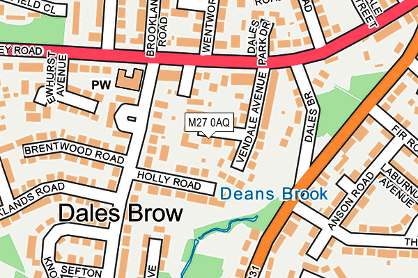 M27 0AQ map - OS OpenMap – Local (Ordnance Survey) M27 0AQ map - OS OpenMap – Local (Ordnance Survey)