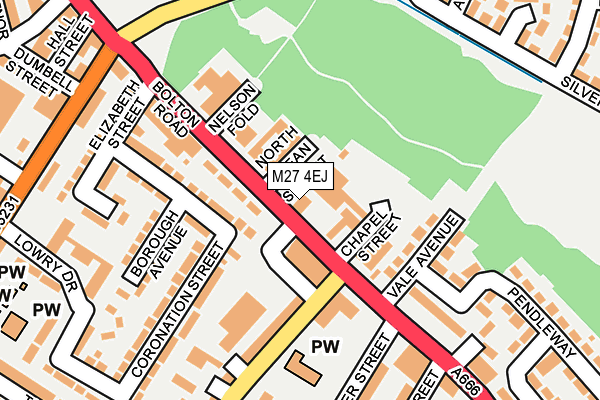 M27 4EJ map - OS OpenMap – Local (Ordnance Survey) M27 4EJ map - OS OpenMap – Local (Ordnance Survey)