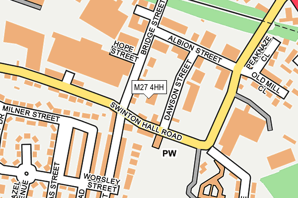 M27 4HH map - OS OpenMap – Local (Ordnance Survey) M27 4HH map - OS OpenMap – Local (Ordnance Survey)