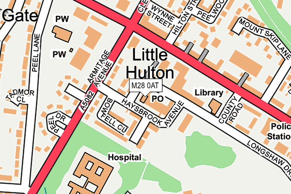 M28 0AT map - OS OpenMap – Local (Ordnance Survey) M28 0AT map - OS OpenMap – Local (Ordnance Survey)