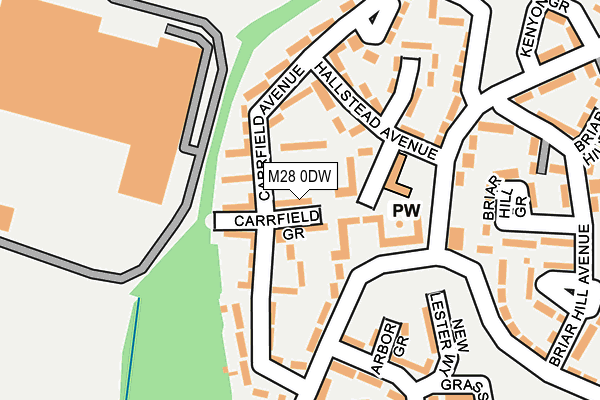 M28 0DW map - OS OpenMap – Local (Ordnance Survey) M28 0DW map - OS OpenMap – Local (Ordnance Survey)
