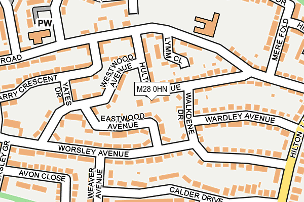 M28 0HN map - OS OpenMap – Local (Ordnance Survey) M28 0HN map - OS OpenMap – Local (Ordnance Survey)