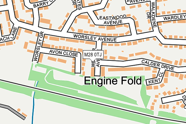 M28 0TJ map - OS OpenMap – Local (Ordnance Survey) M28 0TJ map - OS OpenMap – Local (Ordnance Survey)