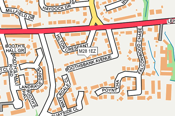 M28 1EZ map - OS OpenMap – Local (Ordnance Survey) M28 1EZ map - OS OpenMap – Local (Ordnance Survey)