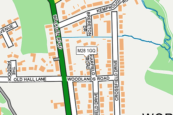 M28 1GQ map - OS OpenMap – Local (Ordnance Survey) M28 1GQ map - OS OpenMap – Local (Ordnance Survey)