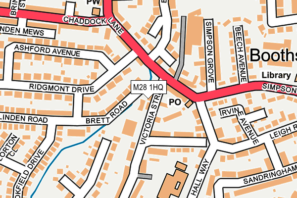 M28 1HQ map - OS OpenMap – Local (Ordnance Survey) M28 1HQ map - OS OpenMap – Local (Ordnance Survey)