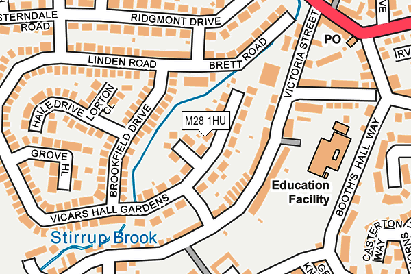 M28 1HU map - OS OpenMap – Local (Ordnance Survey) M28 1HU map - OS OpenMap – Local (Ordnance Survey)