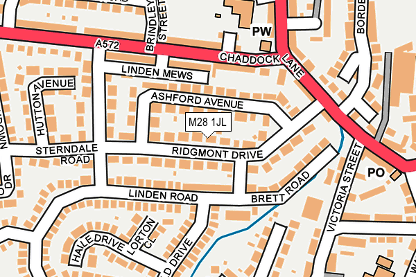 M28 1JL map - OS OpenMap – Local (Ordnance Survey) M28 1JL map - OS OpenMap – Local (Ordnance Survey)