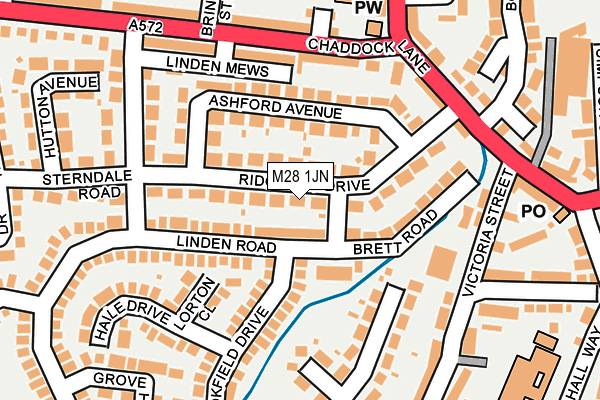 M28 1JN map - OS OpenMap – Local (Ordnance Survey) M28 1JN map - OS OpenMap – Local (Ordnance Survey)