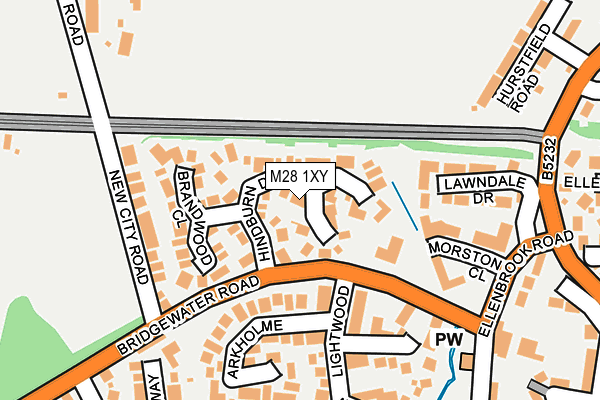 M28 1XY map - OS OpenMap – Local (Ordnance Survey) M28 1XY map - OS OpenMap – Local (Ordnance Survey)