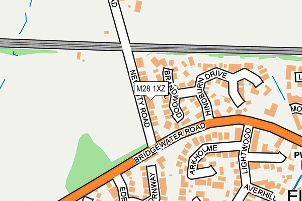 M28 1XZ map - OS OpenMap – Local (Ordnance Survey) M28 1XZ map - OS OpenMap – Local (Ordnance Survey)