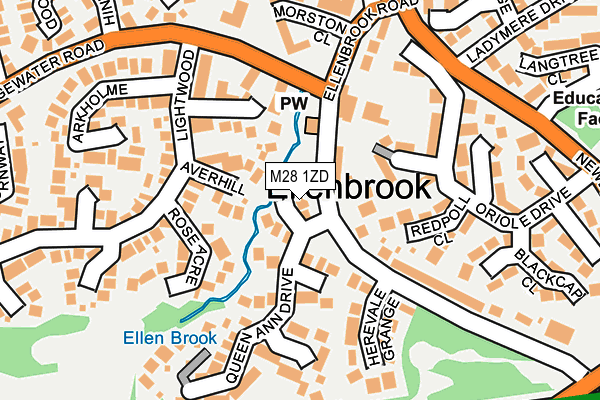 M28 1ZD map - OS OpenMap – Local (Ordnance Survey) M28 1ZD map - OS OpenMap – Local (Ordnance Survey)
