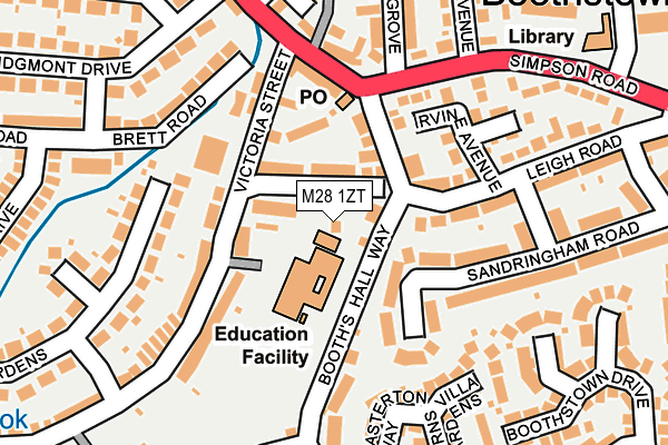 M28 1ZT map - OS OpenMap – Local (Ordnance Survey) M28 1ZT map - OS OpenMap – Local (Ordnance Survey)