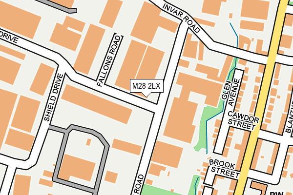 M28 2LX map - OS OpenMap – Local (Ordnance Survey) M28 2LX map - OS OpenMap – Local (Ordnance Survey)
