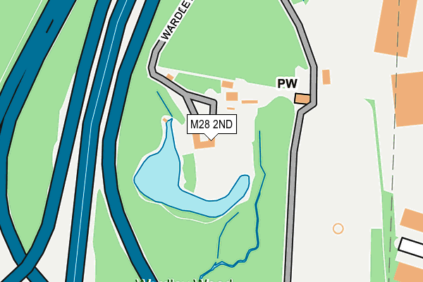 M28 2ND map - OS OpenMap – Local (Ordnance Survey) M28 2ND map - OS OpenMap – Local (Ordnance Survey)