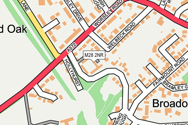 M28 2NR map - OS OpenMap – Local (Ordnance Survey) M28 2NR map - OS OpenMap – Local (Ordnance Survey)