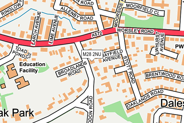 M28 2NU map - OS OpenMap – Local (Ordnance Survey) M28 2NU map - OS OpenMap – Local (Ordnance Survey)