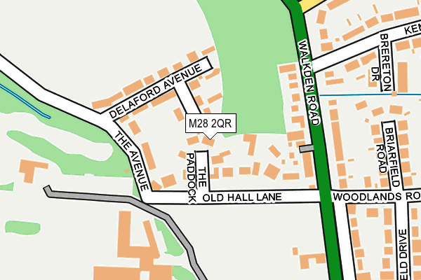 M28 2QR map - OS OpenMap – Local (Ordnance Survey) M28 2QR map - OS OpenMap – Local (Ordnance Survey)