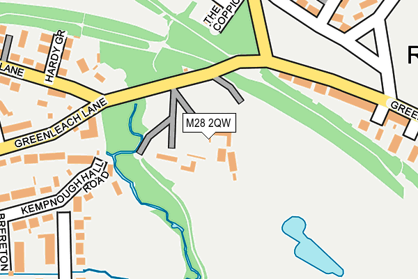 M28 2QW map - OS OpenMap – Local (Ordnance Survey) M28 2QW map - OS OpenMap – Local (Ordnance Survey)
