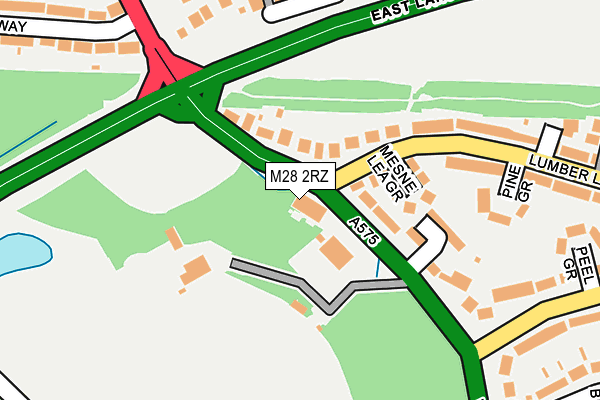 M28 2RZ map - OS OpenMap – Local (Ordnance Survey) M28 2RZ map - OS OpenMap – Local (Ordnance Survey)