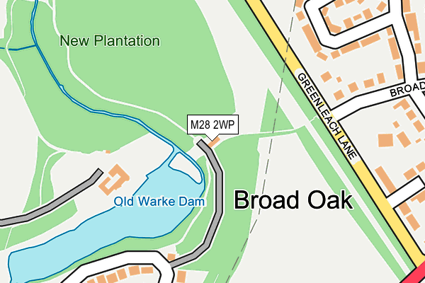 M28 2WP map - OS OpenMap – Local (Ordnance Survey) M28 2WP map - OS OpenMap – Local (Ordnance Survey)
