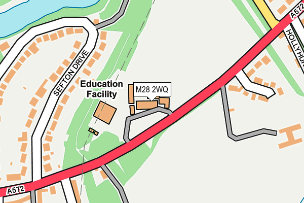 M28 2WQ map - OS OpenMap – Local (Ordnance Survey) M28 2WQ map - OS OpenMap – Local (Ordnance Survey)