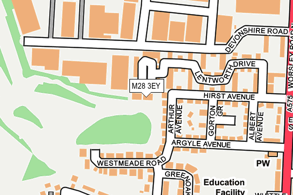 M28 3EY map - OS OpenMap – Local (Ordnance Survey) M28 3EY map - OS OpenMap – Local (Ordnance Survey)