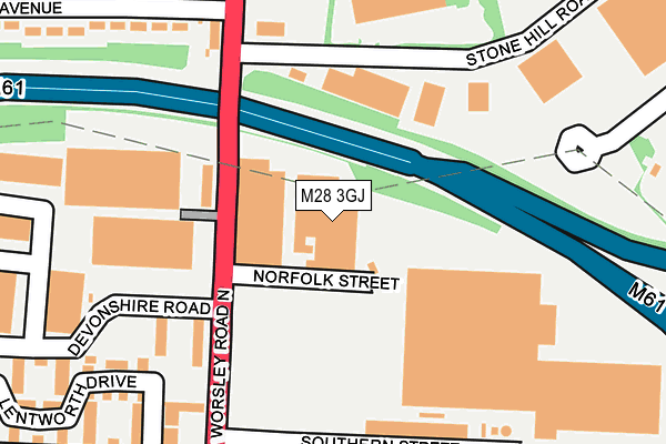 M28 3GJ map - OS OpenMap – Local (Ordnance Survey) M28 3GJ map - OS OpenMap – Local (Ordnance Survey)