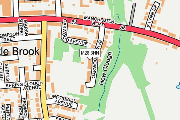 M28 3HN map - OS OpenMap – Local (Ordnance Survey) M28 3HN map - OS OpenMap – Local (Ordnance Survey)