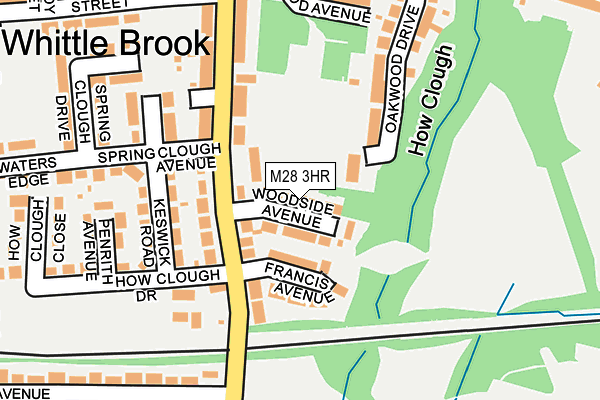 M28 3HR map - OS OpenMap – Local (Ordnance Survey) M28 3HR map - OS OpenMap – Local (Ordnance Survey)