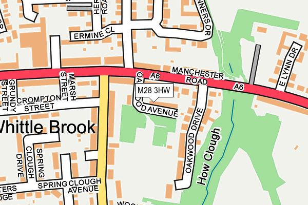 M28 3HW map - OS OpenMap – Local (Ordnance Survey) M28 3HW map - OS OpenMap – Local (Ordnance Survey)