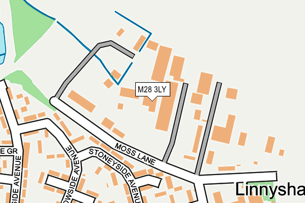 M28 3LY map - OS OpenMap – Local (Ordnance Survey) M28 3LY map - OS OpenMap – Local (Ordnance Survey)