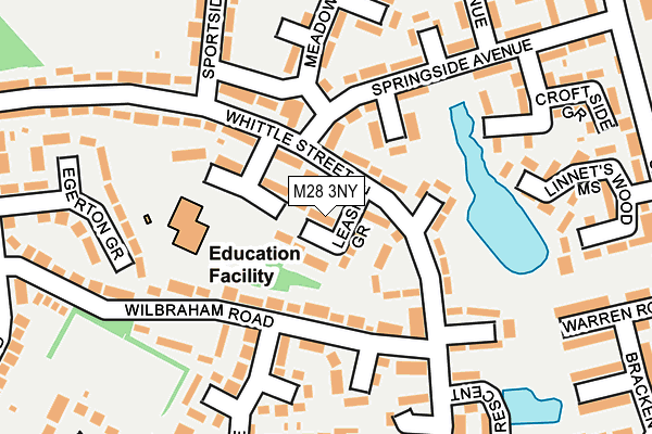 M28 3NY map - OS OpenMap – Local (Ordnance Survey) M28 3NY map - OS OpenMap – Local (Ordnance Survey)