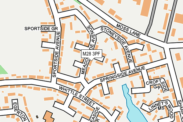 M28 3PF map - OS OpenMap – Local (Ordnance Survey) M28 3PF map - OS OpenMap – Local (Ordnance Survey)