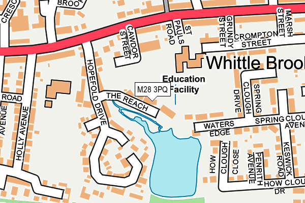 M28 3PQ map - OS OpenMap – Local (Ordnance Survey) M28 3PQ map - OS OpenMap – Local (Ordnance Survey)