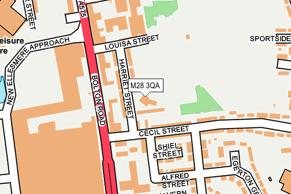 M28 3QA map - OS OpenMap – Local (Ordnance Survey) M28 3QA map - OS OpenMap – Local (Ordnance Survey)