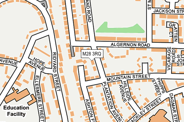 M28 3RQ map - OS OpenMap – Local (Ordnance Survey) M28 3RQ map - OS OpenMap – Local (Ordnance Survey)
