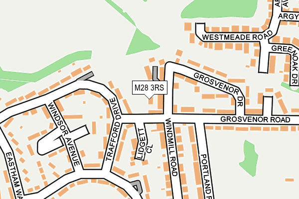 M28 3RS map - OS OpenMap – Local (Ordnance Survey) M28 3RS map - OS OpenMap – Local (Ordnance Survey)