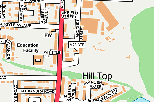 M28 3TF map - OS OpenMap – Local (Ordnance Survey) M28 3TF map - OS OpenMap – Local (Ordnance Survey)