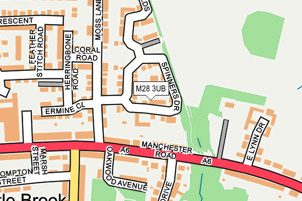 M28 3UB map - OS OpenMap – Local (Ordnance Survey) M28 3UB map - OS OpenMap – Local (Ordnance Survey)