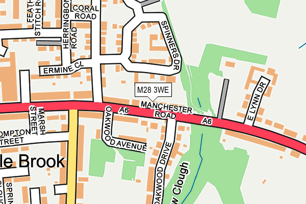 M28 3WE map - OS OpenMap – Local (Ordnance Survey) M28 3WE map - OS OpenMap – Local (Ordnance Survey)