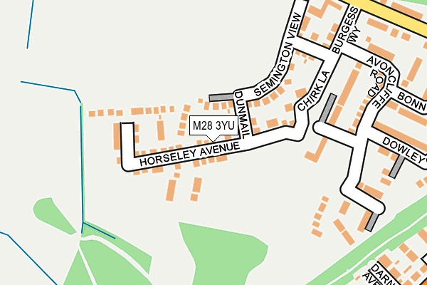 M28 3YU map - OS OpenMap – Local (Ordnance Survey) M28 3YU map - OS OpenMap – Local (Ordnance Survey)