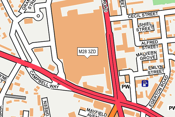 M28 3ZD map - OS OpenMap – Local (Ordnance Survey) M28 3ZD map - OS OpenMap – Local (Ordnance Survey)
