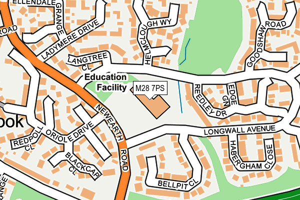 M28 7PS map - OS OpenMap – Local (Ordnance Survey) M28 7PS map - OS OpenMap – Local (Ordnance Survey)