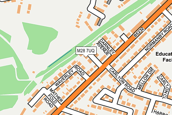 M28 7UQ map - OS OpenMap – Local (Ordnance Survey) M28 7UQ map - OS OpenMap – Local (Ordnance Survey)