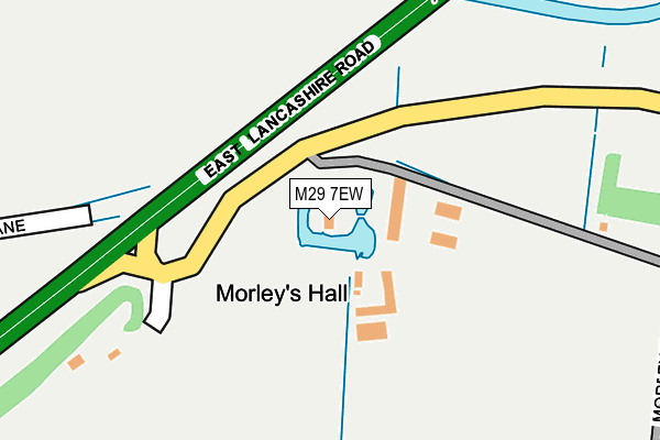 M29 7EW map - OS OpenMap – Local (Ordnance Survey) M29 7EW map - OS OpenMap – Local (Ordnance Survey)