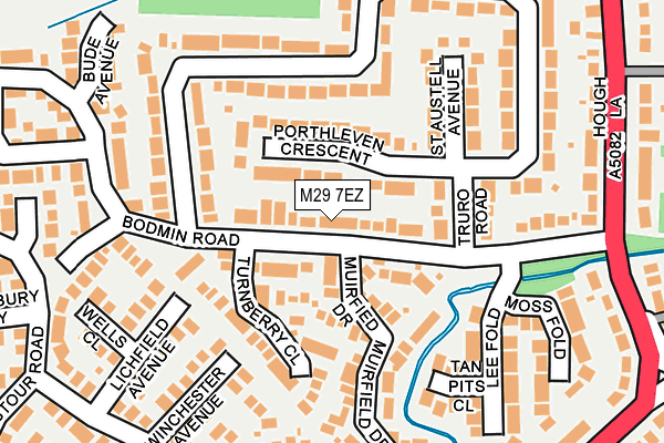 M29 7EZ map - OS OpenMap – Local (Ordnance Survey) M29 7EZ map - OS OpenMap – Local (Ordnance Survey)