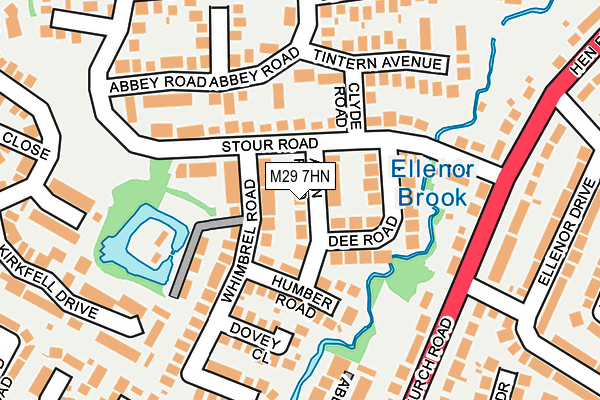 M29 7HN map - OS OpenMap – Local (Ordnance Survey) M29 7HN map - OS OpenMap – Local (Ordnance Survey)